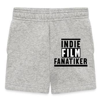 Filme Kino Movies Statement Filmabend Streaming - Baby Shorts - Grau meliert - Vorne
