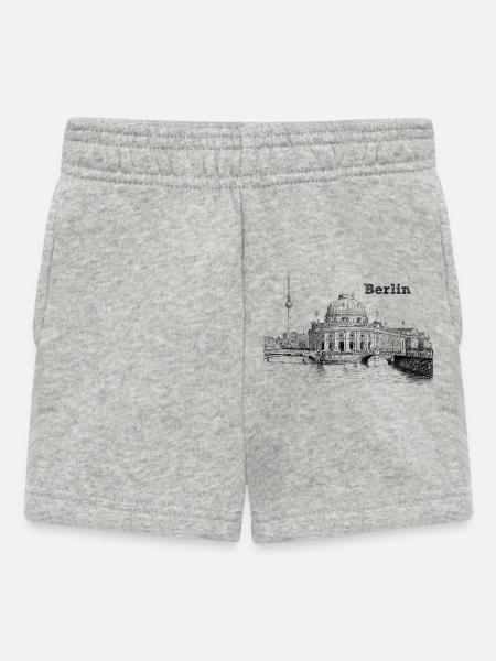 Berlin - Baby Shorts - Grau meliert
