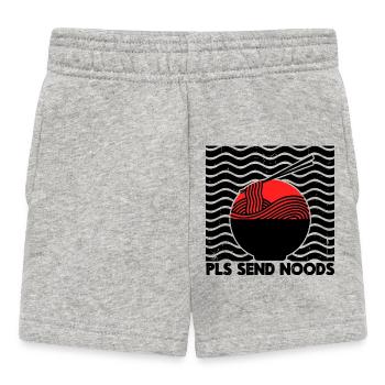 Manga Anime Déclaration Ramen Extrême-Orient japonais - Short Bébé - gris chiné - Devant