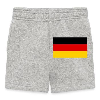 Allemagne - Short Bébé - gris chiné - Devant