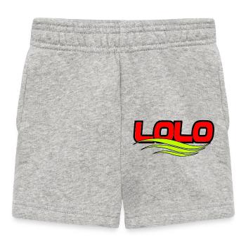 Lolo - Baby Shorts - Grau meliert - Vorne