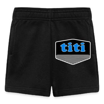 Springaffe - Baby Shorts - Schwarz - Vorne