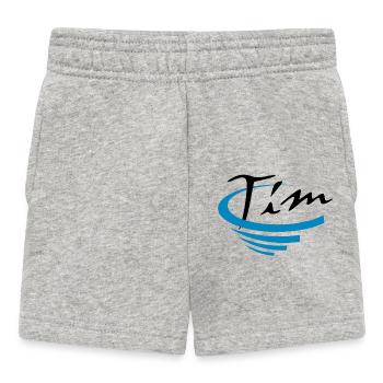 Tim - Baby Shorts - Grau meliert - Vorne