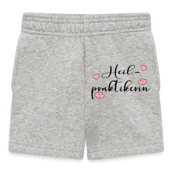 BERUFUNG HEILPRAKTIKERIN - Baby Shorts - Grau meliert - Vorne