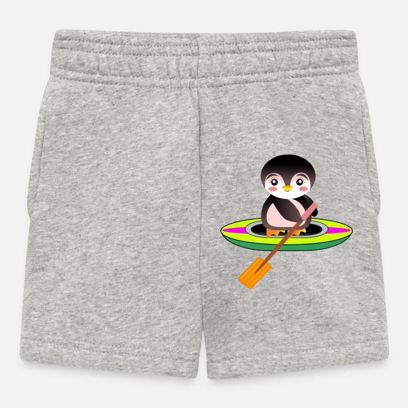 SUP - DEBOUT-UP PADDLE - Short Bébé - gris chiné