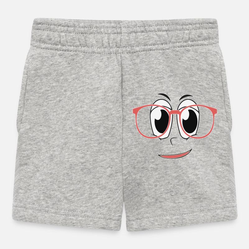 Avoir l’air bien - Short Bébé - gris chiné