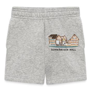 Schwäbisch Hall, Allemagne du Sud, Dessin - Short Bébé - gris chiné - Devant