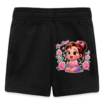 La Vie en Rose - Baby Shorts - Schwarz - Vorne