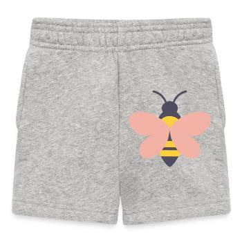 Bourdon - Short Bébé - gris chiné - Devant