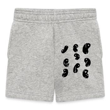 Os - Short Bébé - gris chiné - Devant