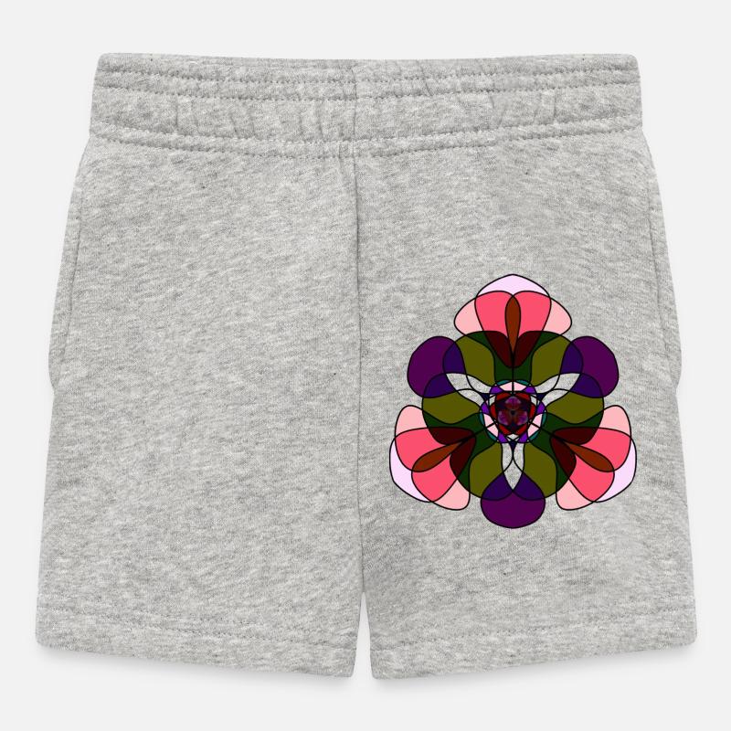 Ornement - Short Bébé - gris chiné