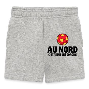 Linse, Blut und Gold, Corons - Baby Shorts - Grau meliert - Vorne