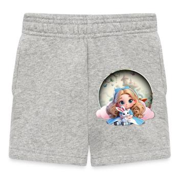 Alices Träume - Baby Shorts - Grau meliert - Vorne
