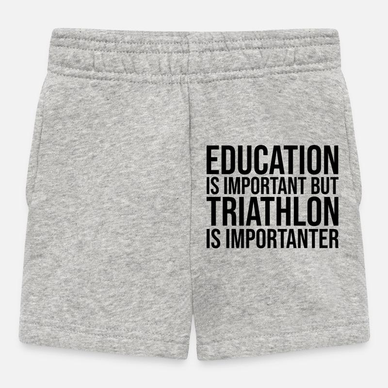Triathlon - Baby Shorts - Grau meliert
