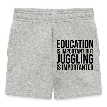 Jonglage - Baby Shorts - Grau meliert - Vorne