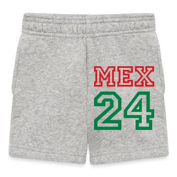 Mexico Mexiko - Baby Shorts - heather grey - Front