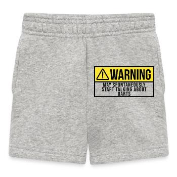 Darts - Baby Shorts - Grau meliert - Vorne