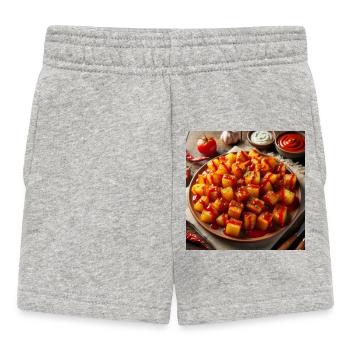 Patatas bravas - Short Bébé - gris chiné - Devant