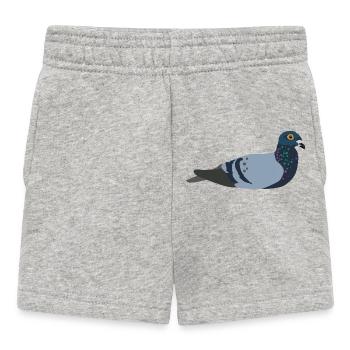 Colombe - Short Bébé - gris chiné - Devant