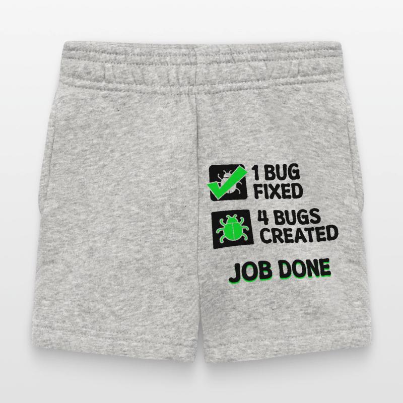 Programmierer Developer Bugfixing Bugs Skripting Baby Shorts