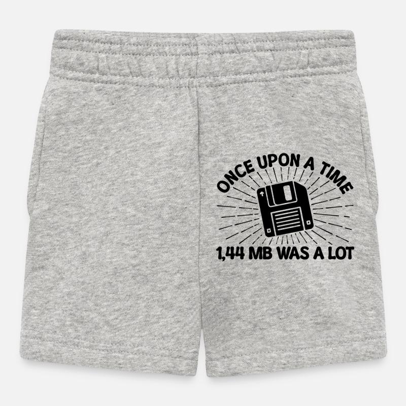 Programmer Debug Skripting Developer Statement - Baby Shorts - heather grey