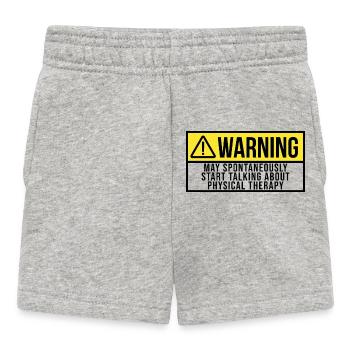 Physical Therapy - Baby Shorts - heather grey - Front