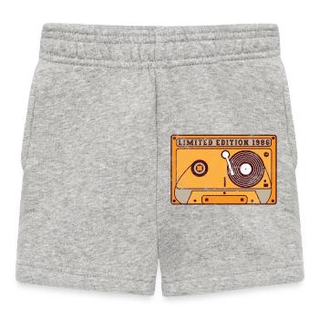 1986 Vintage - Baby Shorts - Grau meliert - Vorne