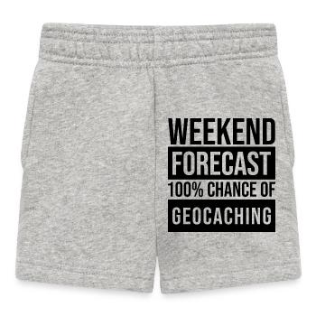 Geocache - Baby Shorts - Grau meliert - Vorne
