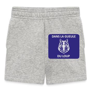 In the lion's den - Baby Shorts - heather grey - Front