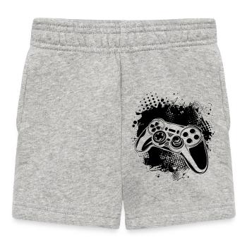 Game Controller - Baby Shorts - Grau meliert - Vorne