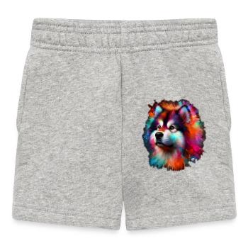 Malamute Faros - Baby Shorts - heather grey - Front
