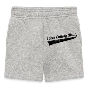 Fleischliebhaber - Baby Shorts - Grau meliert - Vorne