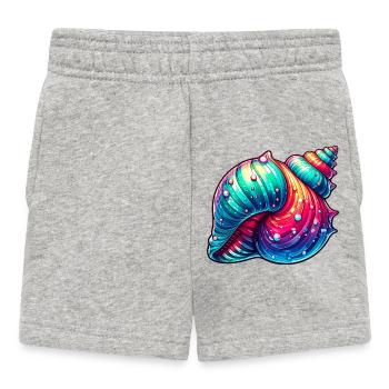 Shell - Baby Shorts - heather grey - Front