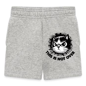 Pas plus de 2 - Short Bébé - gris chiné - Devant