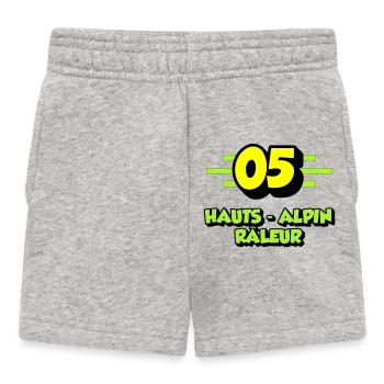 Hochalpiner Nörgler - Baby Shorts - Grau meliert - Vorne
