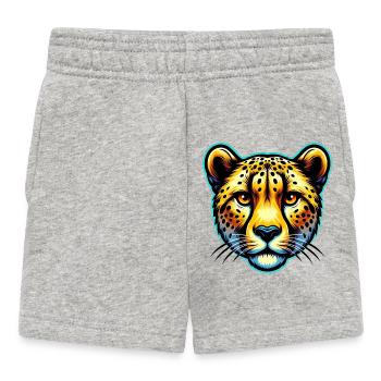 Gepard - Baby Shorts - Grau meliert - Vorne