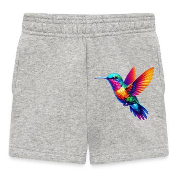 Kolibri - Baby Shorts - Grau meliert - Vorne