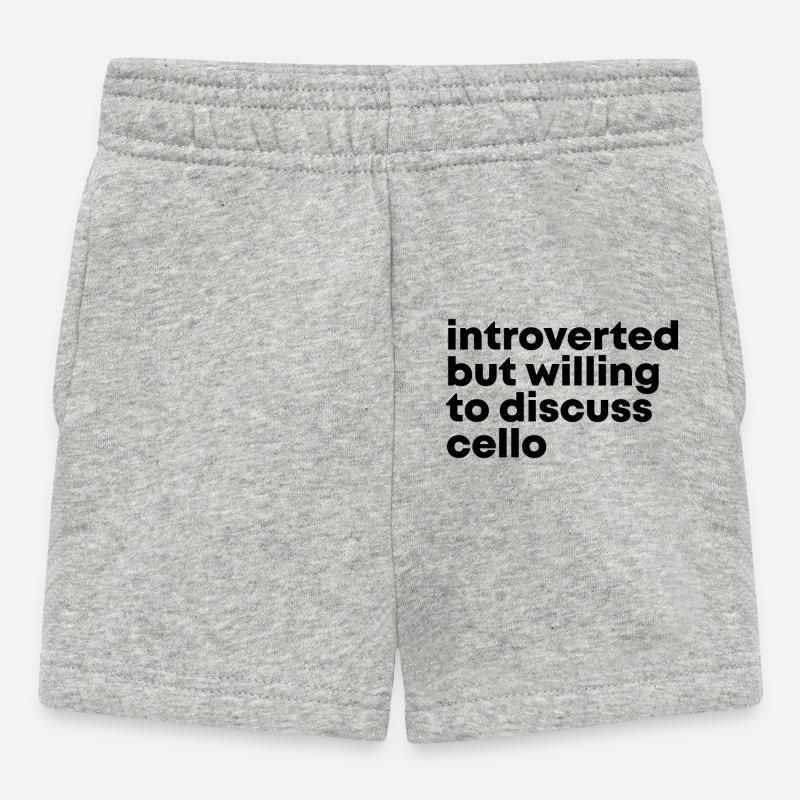 Cello - Baby Shorts - Grau meliert