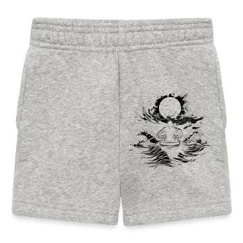Ramer - Short Bébé - gris chiné - Devant