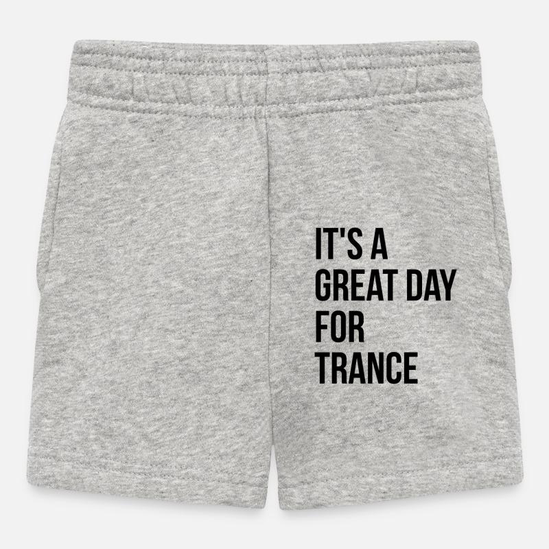Trance - Baby Shorts - heather grey