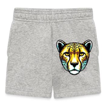 Gepard - Baby Shorts - Grau meliert - Vorne