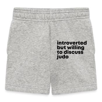 Judo - Baby Shorts - heather grey - Front