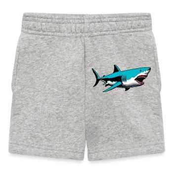 Hai - Baby Shorts - Grau meliert - Vorne