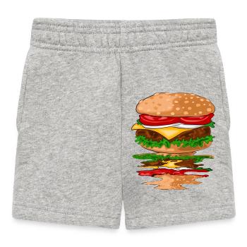 Hamburger - Baby Shorts - Grau meliert - Vorne