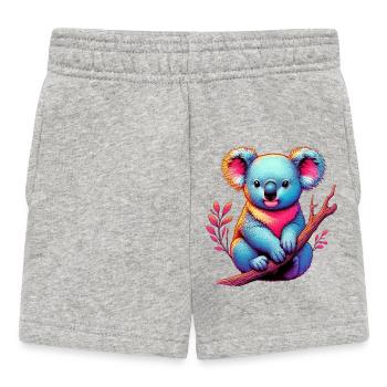 Koala - Baby Shorts - Grau meliert - Vorne