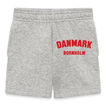 BORNHOLM Denmark Dänemark - Baby Shorts - Grau meliert - Vorne