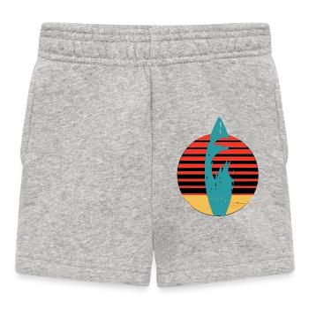 Surf - Short Bébé - gris chiné - Devant