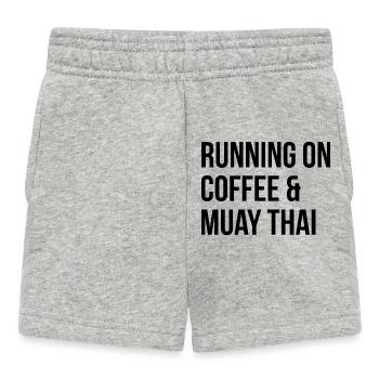 Muay Thaï - Short Bébé - gris chiné - Devant