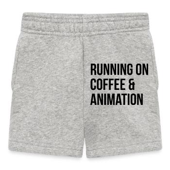 Animation - Baby Shorts - heather grey - Front