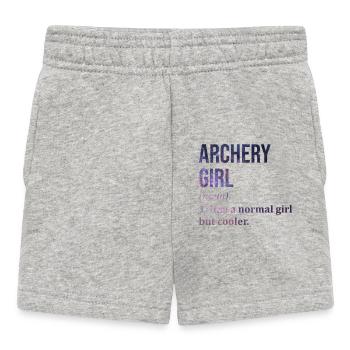 Archery - Baby Shorts - heather grey - Front